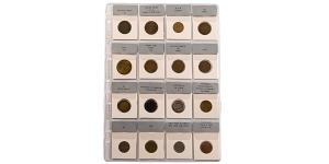 Group of Sixteen [16] Miscellaneous Tokens.