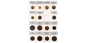 Group of Fifthteen [15] Miscellaneous Tokens.