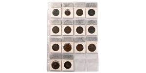 Group of Fourteen [14] Miscellaneous Tokens