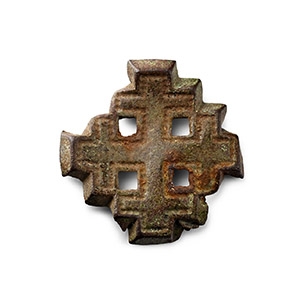 Medieval Bronze Knights Holy Sepulchre Badge