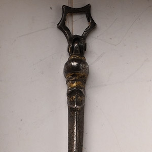 Tudor Period Silver-Gilt Hook Fastener