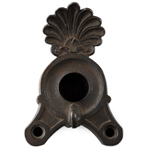 Grand Tour Roman Style Bronze Oil Lamp