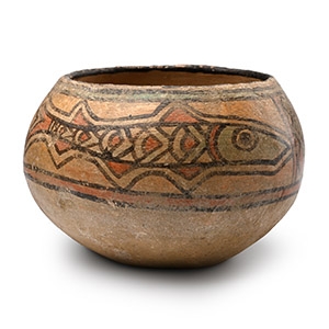 Indus Valley Mehrgarh Terracotta Cup with Fish