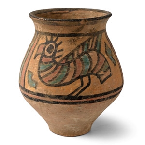Indus Valley Mehrgarh Terracotta Vase with Gryphons