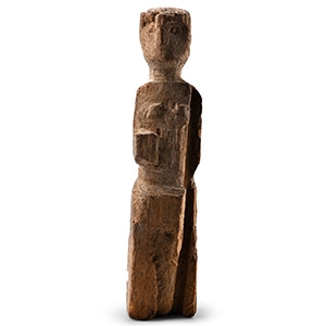 Coptic Wooden Standing Figure