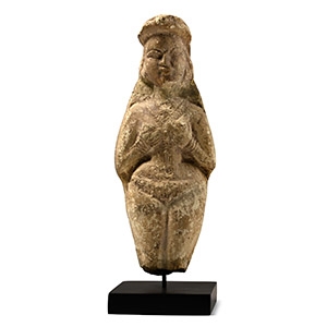 Western Asiatic Terracotta Goddess Astarte Figure