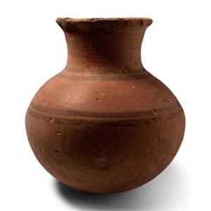 Greek Geometric Terracotta Vessel