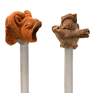 Indus Valley Terracotta Beast Head Group