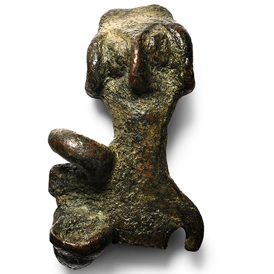 Western Asiatic Hittite Standing Statuette Top