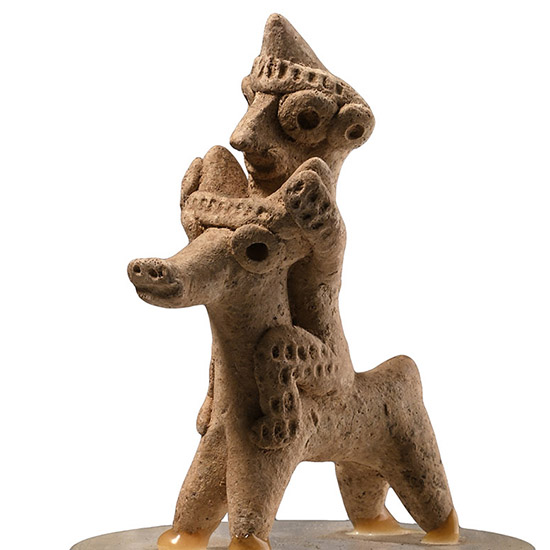 Western Asiatic Terracotta Animal Rider