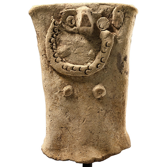 Mesopotamian Terracotta Mother Goddess Head