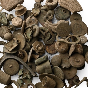 Medieval and Other Bronze and Lead Artefact Group