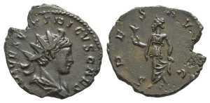 Tetricus II, as Caesar BI Antoninianus.