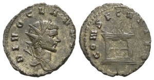Divus Claudius II Gothicus BI Antoninianus.