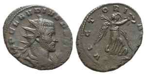 Claudius II Gothicus BI Antoninianus.