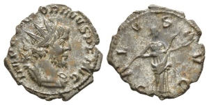 Victorinus, Romano-Gallic Emperor BI Antoninianus.