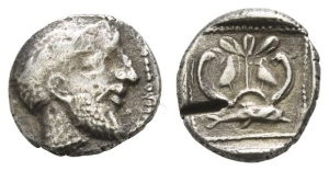 Philistia, Uncertain mint AR Drachm.
