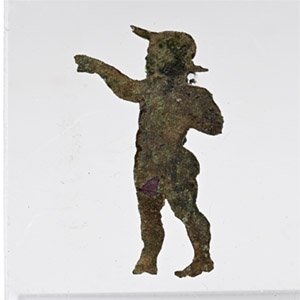 Roman Bronze Gladiator Figure