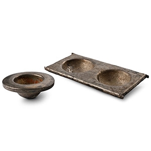 Romano-Gandharan Silver Cup and Tray