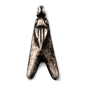 Egyptian Silver Fly Amulet
