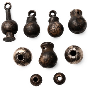 Egyptian Silver Poppy Amulet Collection