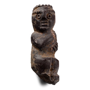 South Mesopotamian Stone Male Figure