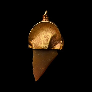 Viking Age Gold Elfshot Pendant