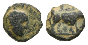 Judaea, Caesarea Maritima AE Minim.