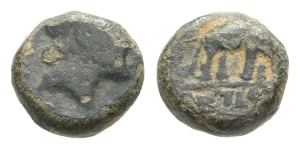 Seleukid Empire, Antiochos III(?) AE 9mm.