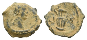 Trajan AE Dichalkon of Alexandria, Egypt.