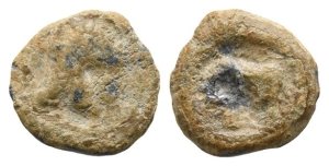 Nabataea, Uncertain King PB Tessera or Token.