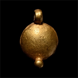 Roman Gold Boss Pendant