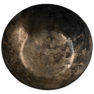 Parthian Bronze Bowl with Concentric Circles