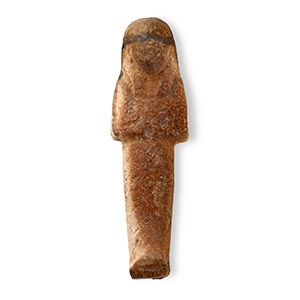 Egyptian Brown Faience Shabti