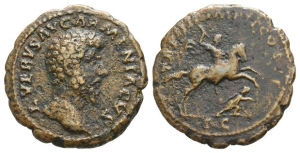 Lucius Verus AE As.