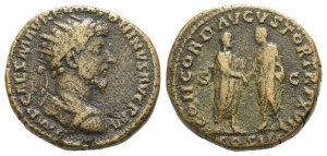 Marcus Aurelius AE Dupondius.