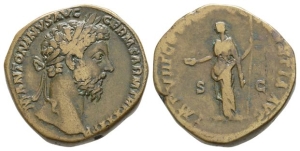 Marcus Aurelius AE Sestertius.