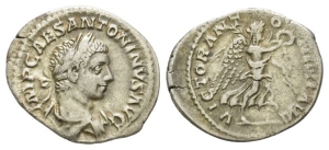Elagabalus AR Denarius.