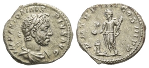 Elagabalus AR Denarius.