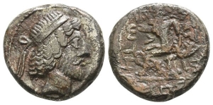 Kings of Charakene, Attambelos IV AR Tetradrachm.