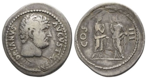 Hadrian AR Cistophoric Tetradrachm of Smyrna, Ionia.