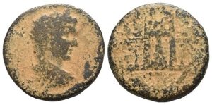 Caracalla AE 31mm of the Koinon of Cyprus.