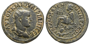 Philip II AE 27mm of Samosata, Commagene.