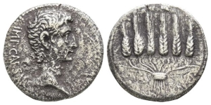 Augustus AR Cistophoric Tetradrachm of Pergamum, Mysia.