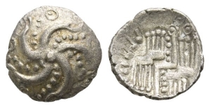 Celtic Britannia. Durotriges AR Quarter Stater