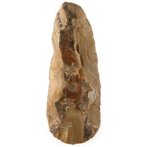 Stone Age Part Polished Flint Axe Head
