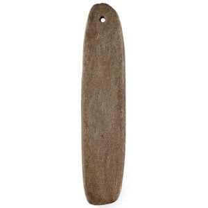 Scandinavian Stone Age Polished Schist Pendant