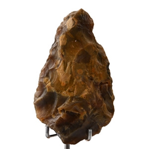 Stone Age Classic-Shaped Flint Handaxe