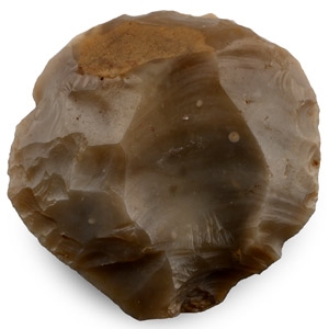 Stone Age Discoid Flint Knife