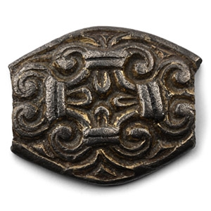 Viking Age Silver-Gilt Cross Cross Mount